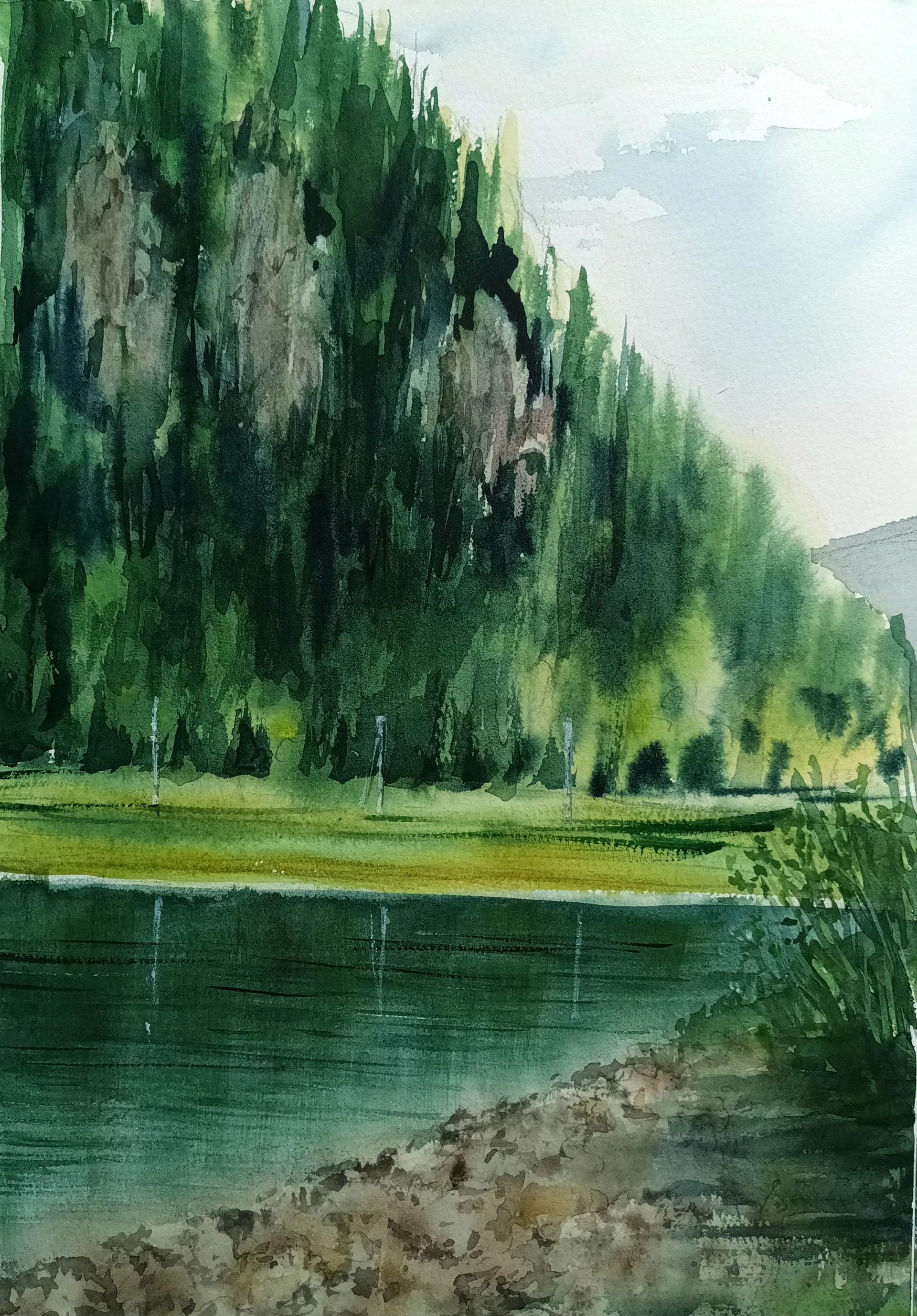 Вид на гору